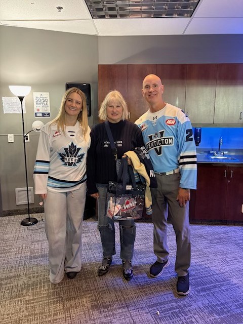 Sue Fraser, Tyler, and Amanda of the Sensory Sensitive Suite team